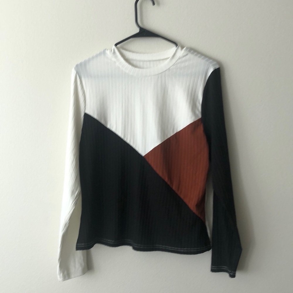 Shein Ribbed Long Sleeve
